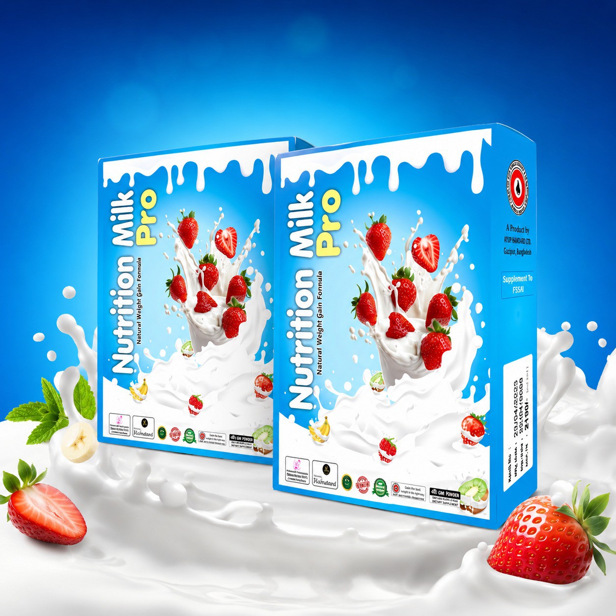Nutrition Milk Pro Natural Weight Gain Formula