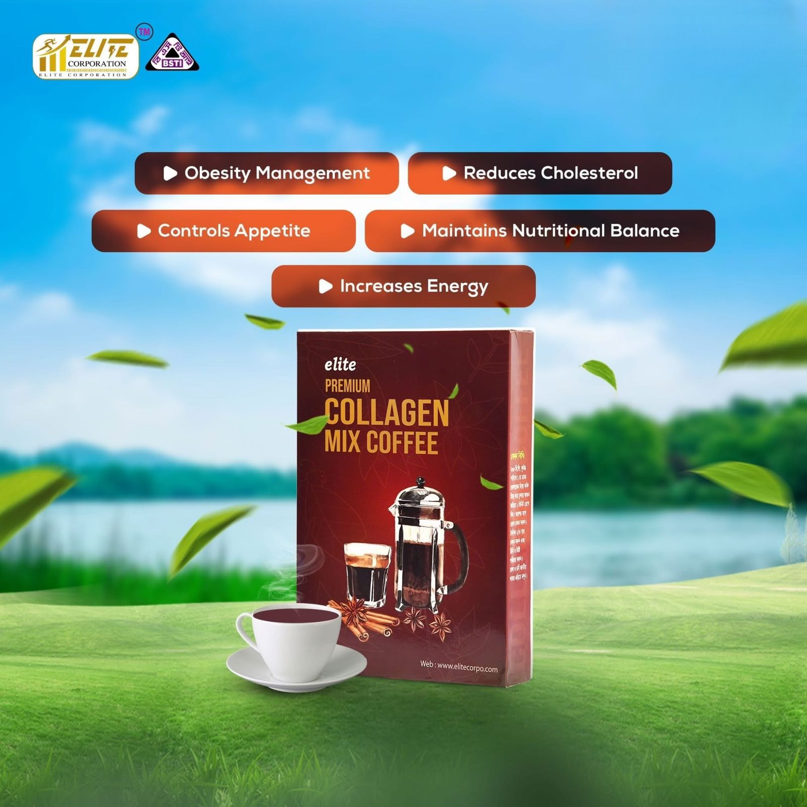 Premium Collagen Coffee